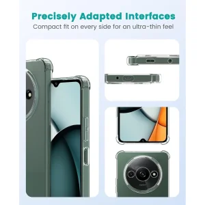 کاور اسپارتان مدل Airbag Strap مناسب برای گوشی موبایل شیائومی Redmi A3X/ A3 2024 به همراه بندآویز