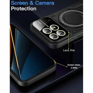 کاور اسپارتان مدل Hybrid Armor Strap مناسب برای گوشی موبایل شیائومی Poco F6 Pro / Redmi K70 Pro به همراه بند