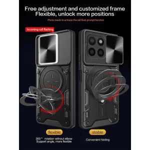 کاور اسپارتان مدل Magnet Ring Strap مناسب برای گوشی موبایل آنر X7c به همراه بند آویز