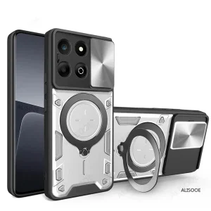 کاور اسپارتان مدل Magnet Ring Strap مناسب برای گوشی موبایل آنر X7c به همراه بند آویز
