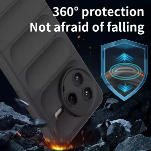 کاور اسپارتان مدل Flex Armor مناسب برای گوشی موبایل شیائومی Poco F7 Ultra