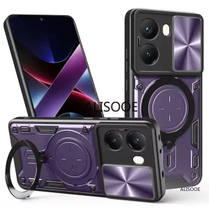 کاور اسپارتان مدل Magnet Ring مناسب برای گوشی موبایل شیائومی Poco X7 Pro
