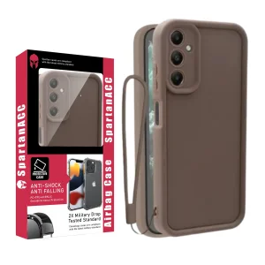 کاور اسپارتان مدل Silicone Puffer مناسب برای گوشی موبایل سامسونگ Galaxy A53 به همراه بند آویز