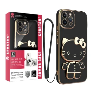 کاور اسپارتان مدل Kitty Strap مناسب برای گوشی موبایل اپل iPhone 11pro/ 11 Pro  به همراه بند