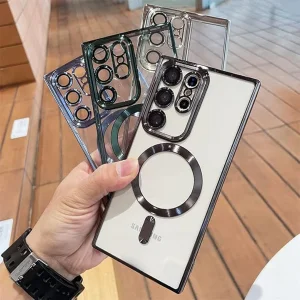 کاور موکولو مدل Magsafe Lux Strap مناسب برای گوشی موبایل سامسونگ Galaxy S20 Ultra همراه با بند آویز