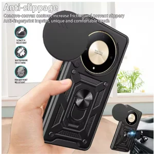 کاور اسپارتان مدل Defender ArmorStrap مناسب برای گوشی موبایل آنر Magic 5 lite / X9A به همراه بندآویز