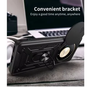 کاور اسپارتان مدل Defender ArmorStrap مناسب برای گوشی موبایل آنر Magic 5 lite / X9A به همراه بندآویز