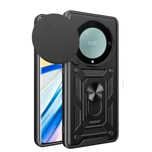 کاور اسپارتان مدل Defender ArmorStrap مناسب برای گوشی موبایل آنر Magic 5 lite / X9A به همراه بندآویز
