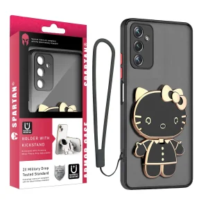 کاور اسپارتان مدل MBC Kitty strap مناسب برای گوشی موبایل سامسونگ Galaxy S23 FE به همراه بندآویز