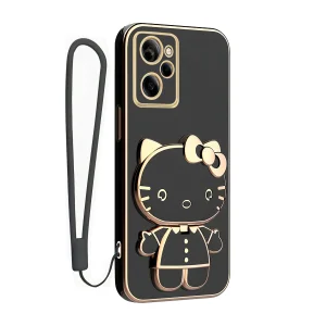 کاور اسپارتان مدل Kitty مناسب برای گوشی موبایل شیائومی Poco X5 Pro به همراه بند نگهدارنده
