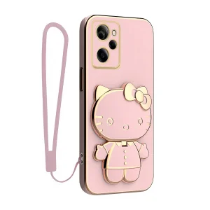 کاور اسپارتان مدل Kitty مناسب برای گوشی موبایل شیائومی Poco X5 Pro به همراه بند نگهدارنده