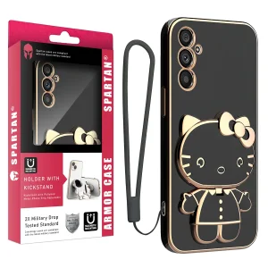 کاور اسپارتان مدل Kitty Strap مناسب برای گوشی موبایل سامسونگ Galaxy M54 به همراه بند