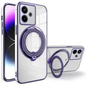 کاور اسپارتان مدل Ring Stand Strap مناسب برای گوشی موبایل شیائومی Redmi 13 4G / Poco M6 4G / Note 13R به همراه بندآویز
