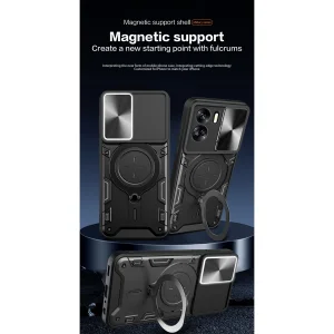 کاور اسپارتان مدل Magnet Ring مناسب برای گوشی موبایل آنر 90 Lite