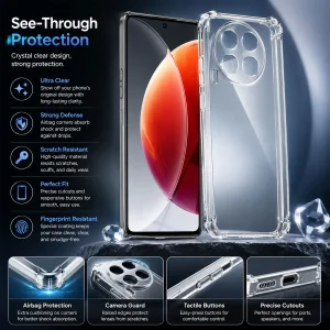 کاور اسپارتان مدل Airbag مناسب برای گوشی موبایل تکنو Spark 30 Pro