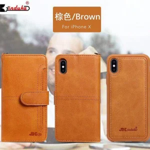 کاور کی دوو مدل jdk مناسب برای گوشی موبایل اپل iPhone 12 / 12 pro به همراه جا کارتی و کیف
