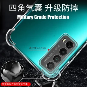 کاور اسپارتان مدل Airbag Strap مناسب برای گوشی موبایل هوآوی Y7A / P Smart 2021 به همراه بندآویز