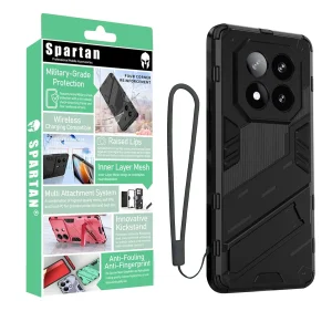 کاور اسپارتان مدل Bibercas Strap مناسب برای گوشی موبایل شیائومی Redmi Note 14 Pro Plus به همراه بندآویز