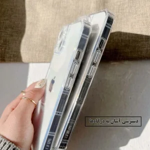 کاور اسپارتان مدل Airbag Four-Sided Apple Strap مناسب برای گوشی موبایل سامسونگ Galaxy S24 FE به همراه بندآویز