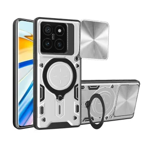 کاور اسپارتان مدل Magnet Ring Apple Strap مناسب برای گوشی موبایل شیائومی 14T Pro به همراه بند آویز