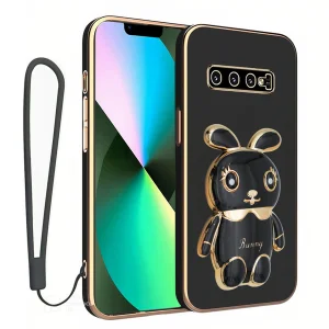 کاور اسپارتان مدل Bunny Strap مناسب برای گوشی موبایل سامسونگ Galaxy S10 به همراه بند