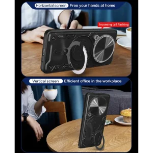 کاور اسپارتان مدل Magnet Ring مناسب برای گوشی موبایل شیائومی Redmi Note 14 Pro 4G به همراه بند آویز