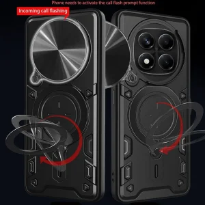 کاور اسپارتان مدل Magnet Ring مناسب برای گوشی موبایل شیائومی Redmi Note 14 Pro 4G به همراه بند آویز
