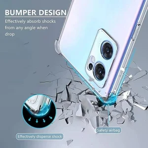 کاور اسپارتان مدل Airbag مناسب برای گوشی موبایل اپو Reno 7 4G / Reno 7