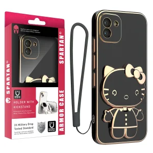 کاور اسپارتان مدل Kitty Strap مناسب برای گوشی موبایل سامسونگ Galaxy A03