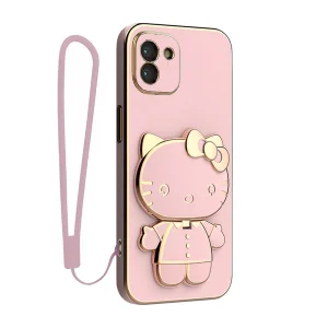 کاور اسپارتان مدل Kitty Strap مناسب برای گوشی موبایل سامسونگ Galaxy A03