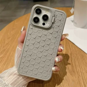 کاور اسپیجن مدل زنبوری استنددار مناسب برای گوشی موبایل اپل iphone 12 pro max