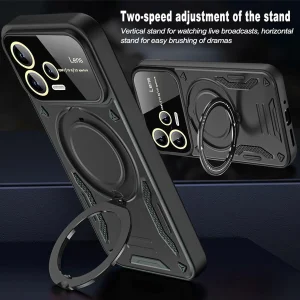 کاور اسپارتان مدل Hybrid Armor Strap مناسب برای گوشی موبایل شیائومی Redmi Note 12 PRO 5G به همراه بند