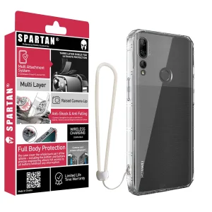 کاور اسپارتان مدل Airbag Four-Sided Apple Strap مناسب برای گوشی موبایل هوآوی Y9 Prime 2019 به همراه بندآویز