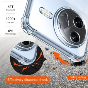 کاور اسپارتان مدل Airbag مناسب برای گوشی موبایل شیائومی Poco F7 Pro