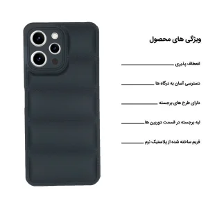 کاور اپیکوی مدل Puffy Puffer مناسب برای گوشی موبایل شیائومی Redmi 12