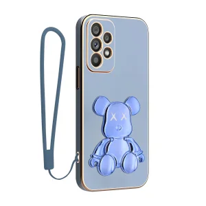 کاور اسپارتان مدل Teddy Bear مناسب برای گوشی موبایل سامسونگ Galaxy A33 5G به همراه بند