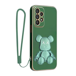 کاور اسپارتان مدل Teddy Bear مناسب برای گوشی موبایل سامسونگ Galaxy A33 5G به همراه بند