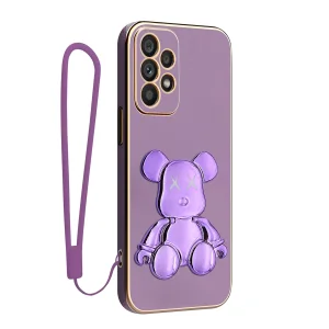 کاور اسپارتان مدل Teddy Bear مناسب برای گوشی موبایل سامسونگ Galaxy A33 5G به همراه بند