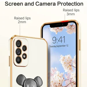کاور اسپارتان مدل Teddy Bear مناسب برای گوشی موبایل سامسونگ Galaxy A33 5G به همراه بند