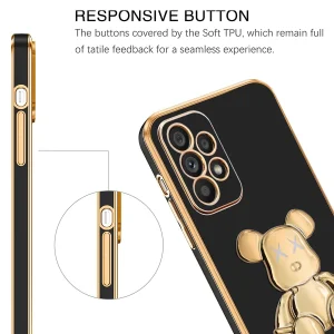 کاور اسپارتان مدل Teddy Bear مناسب برای گوشی موبایل سامسونگ Galaxy A33 5G به همراه بند