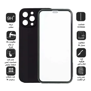کاور اپیکوی مدل 3IN1 مناسب برای گوشی موبایل اپل iPhone 12 Pro Max به همراه محافظ صفحه نمایش