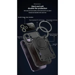 کاور اسپارتان مدل Hybrid Strap مناسب برای گوشی موبایل اپل iPhone 11 به همراه بند