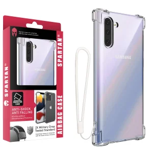 کاور اسپارتان مدل Airbag Strap مناسب برای گوشی موبایل سامسونگ Galaxy Note 10 Plus به همراه آویز