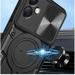 کاور اسپارتان مدل Magnet Ring Strap مناسب برای گوشی موبایل سامسونگ Galaxy A04 به همراه بند آویز