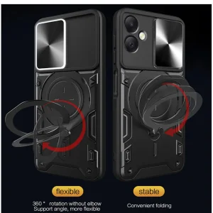 کاور اسپارتان مدل Magnet Ring Strap مناسب برای گوشی موبایل سامسونگ Galaxy A04 به همراه بند آویز