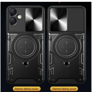 کاور اسپارتان مدل Magnet Ring Strap مناسب برای گوشی موبایل سامسونگ Galaxy A04 به همراه بند آویز