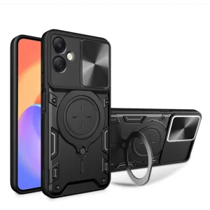 کاور اسپارتان مدل Magnet Ring Strap مناسب برای گوشی موبایل سامسونگ Galaxy A04 به همراه بند آویز