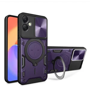 کاور اسپارتان مدل Magnet Ring Strap مناسب برای گوشی موبایل سامسونگ Galaxy A04 به همراه بند آویز