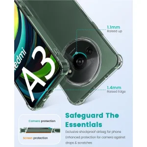 کاور اسپارتان مدل Airbag مناسب برای گوشی موبایل شیائومی Redmi A3 2024
