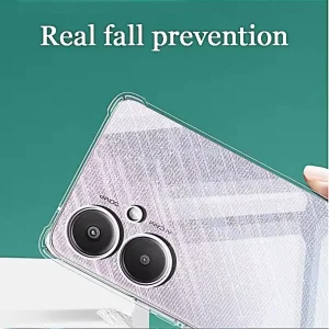 کاور اپیکوی مدل Transparent Clear مناسب برای گوشی موبایل شیائومی Redmi 13C 5G / Poco M6 5G